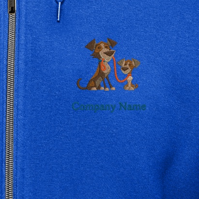 Design Preview for Design Gallery: Animals & Pet Care Hoodies, Royal Blue