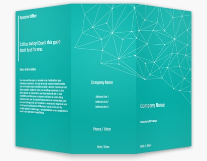 Design Preview for Design Gallery: Modern & Simple Custom Brochures, 8.5" x 11" Tri-fold