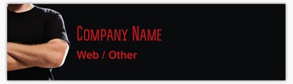 Design Preview for Design Gallery: Public Safety Bumper Stickers, 7.6 x 27.9 cm - Rectangle