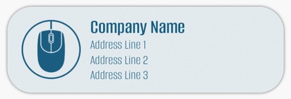 Design Preview for Design Gallery: Computer Support Return Address Labels