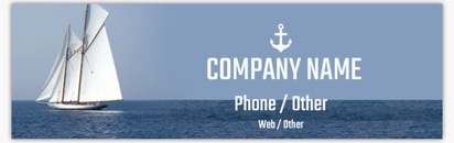 Design Preview for Design Gallery: Boats & Maritime Vinyl Banners, 76 x 244 cm