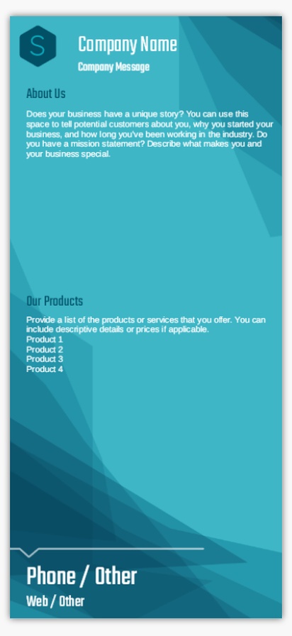 Design Preview for Design Gallery: Information & Technology Rate Cards