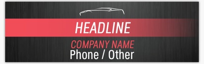 Design Preview for Design Gallery: Car Wash & Valeting Vinyl Banners, 76 x 244 cm