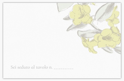 Anteprima design per Galleria di design: biglietti segnaposto per floreale