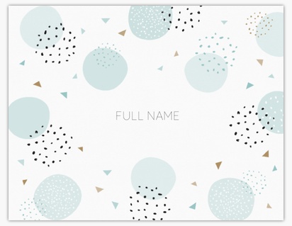 Design Preview for Design Gallery: Fun & Whimsical Note Cards, Folded 10.7 x 13.9 cm
