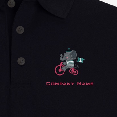 Design Preview for Design Gallery: Baby Parx®  Premium Polo T-Shirts