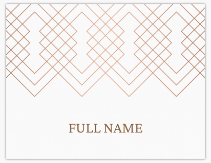 Design Preview for Design Gallery: Elegant Note Cards, Folded 10.7 x 13.9 cm