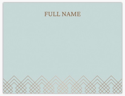 Design Preview for Design Gallery: Elegant Note Cards, Flat 10.7 x 13.9 cm