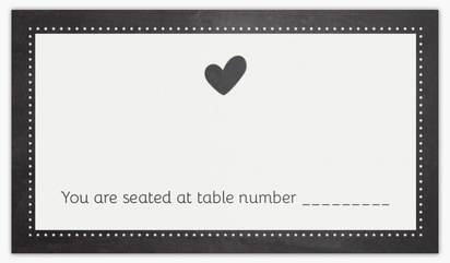 Design Preview for  Place Cards Templates