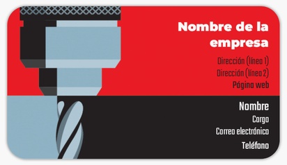 Vista previa del diseño de Galería de diseños de tarjetas de visita adhesivas para fabricación