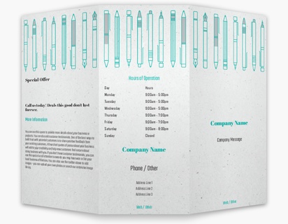 Design Preview for Design Gallery: Tutoring & Training Custom Brochures, 8.5" x 11" Tri-fold