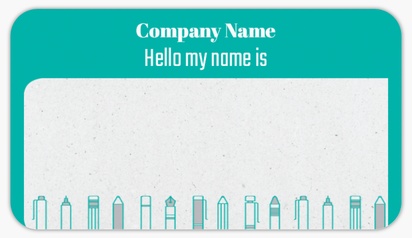 Design Preview for Design Gallery: Marketing & Public Relations Name Tags