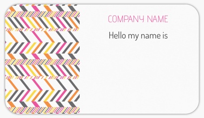 Design Preview for Design Gallery: Marketing & Public Relations Name Tags