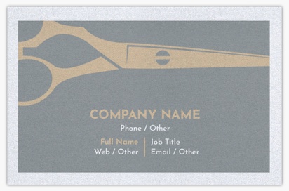 Design Preview for Design Gallery: Hair Salons Pearl Business Cards