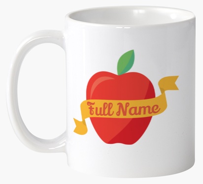 Design Preview for Design Gallery: Education & Child Care Personalised Mugs, 325 ml  2 Sided