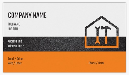 Design Preview for Design Gallery: Handyman Matte Visiting Cards, Standard (89 x 51 mm)