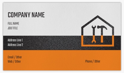 Design Preview for Design Gallery: Handyman Non-Tearable Visiting Cards