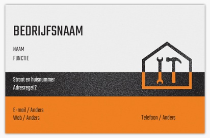 Voorvertoning ontwerp voor Ontwerpgalerij: Klusjesman Standaard visitekaartjes, Standaard (85 x 55 mm)