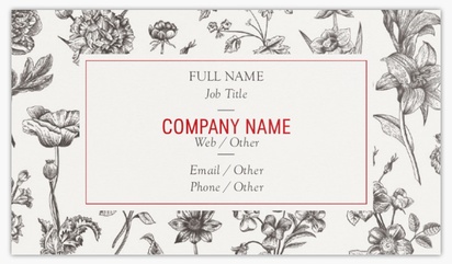 A florals holiday white gray design for General Party