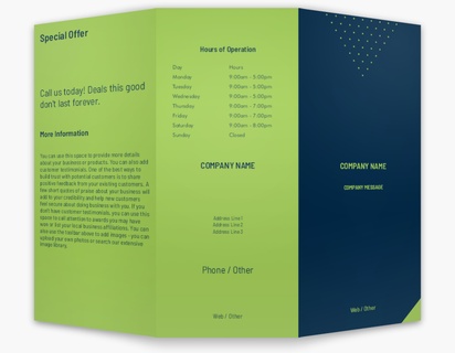 A modern graphic designer blue green design for Events