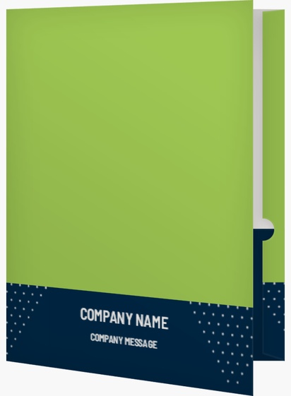 A foil bold green blue design for General Party