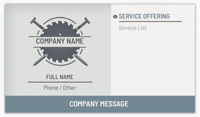 A service list services gray design