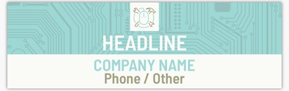 Design Preview for Design Gallery: Mobile Devices & Telecommunication Vinyl Banners, 76 x 244 cm