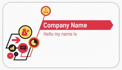 Design Preview for Design Gallery: Business Consulting Name Tags