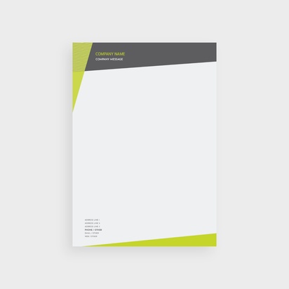 Design Preview for Design Gallery: Bold & Colourful Letterheads