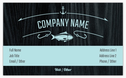 Design Preview for Design Gallery: fish markets Standard Business Cards, Standard (91 x 55 mm)