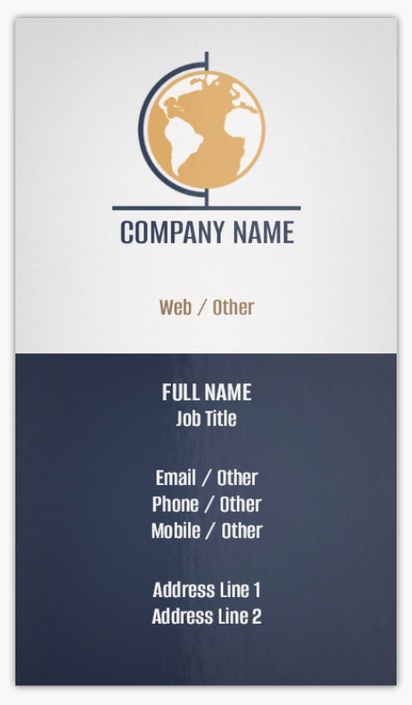 Design Preview for Design Gallery: Politics Glossy Business Cards, Standard (3.5" x 2")