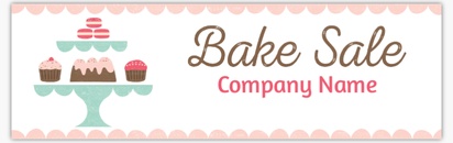 Design Preview for Design Gallery: Bakeries Vinyl Banners, 76 x 244 cm