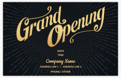 Design Preview for Design Gallery: Grand Opening Postcards, Oversized