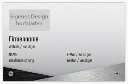 Designvorschau für Designgalerie: Visitenkarten Standardformat Bau, Reparatur & Renovierung, Standard (85 x 55 mm)
