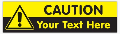 Design Preview for Design Gallery: Bold & Colourful Bumper Stickers, 7.6 x 27.9 cm - Rectangle