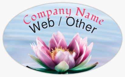 Design Preview for Design Gallery: Health & Wellness Bumper Stickers, Oval