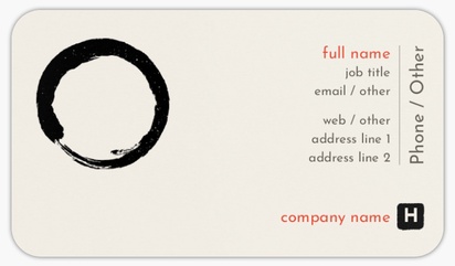 A massage therapy enso symbol gray black design for Modern & Simple