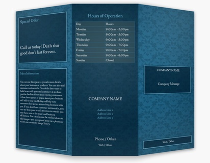 Design Preview for Design Gallery: Marketing & Communications Custom Brochures, 8.5" x 11" Tri-fold