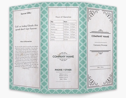 Design Preview for Design Gallery: Furniture & Home Goods Custom Brochures, 8.5" x 11" Tri-fold