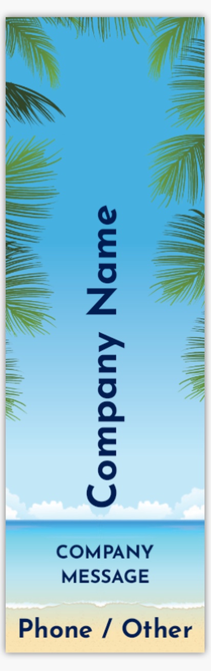 Design Preview for Design Gallery: Tanning Salons Vinyl Banners, 76 x 244 cm