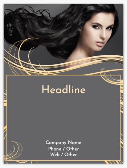 Design Preview for Hair Salons Posters Templates, 18" x 24"
