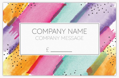 Design Preview for Design Gallery: Gift & Party Shops Ultra-Thick Business Cards, Standard (85 x 55 mm)