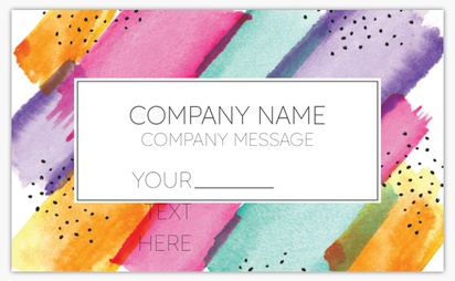 Design Preview for Design Gallery: Gift & Party Shops Standard Business Cards, Standard (91 x 55 mm)
