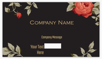 Design Preview for Design Gallery: Cosmetics & Perfume Matte Visiting Cards, Standard (89 x 51 mm)