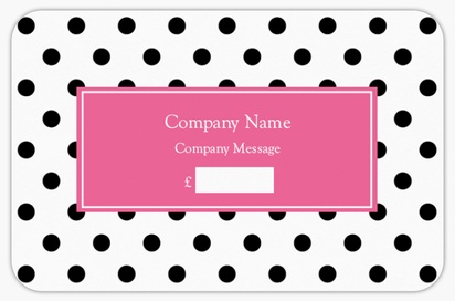 Design Preview for Design Gallery: Shoes Rounded Corner Business Cards, Rounded Standard (85 x 55 mm)