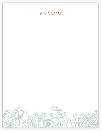 Design Preview for Design Gallery: Notepads