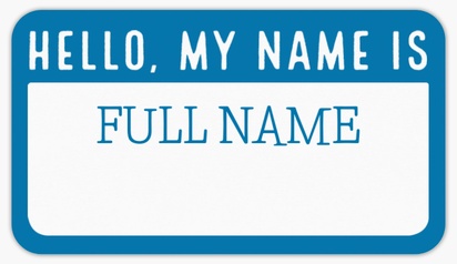 Design Preview for Design Gallery: Conservative Custom Stickers, Rounded Rectangle   8.7 x 4.9 cm