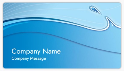 Design Preview for Design Gallery: Plumbing Business Card Stickers