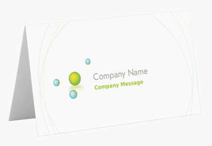 Design Preview for Design Gallery: Modern & Simple Folded Business Cards