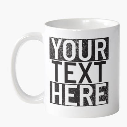 A funny text only white black design for Theme